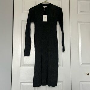 midi sweater dress